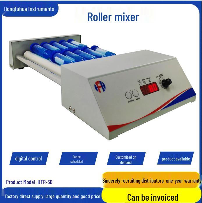 

Цифровой дисплей роликовый миксер: 6-10 осей, многопробирочный для жидкостей и порошков в лабораториях