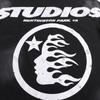Men Women Hellstar Studios Cartoon Logo Tee Retro Washed Distressed Hip Hop Oversized Cotton T‑shirt