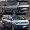 Car Body Side Skirts Long Striped Stickers For Volkswagen VW Transporter T4 T5 T6 Van Camper Car Decoration Stickers Accessories
