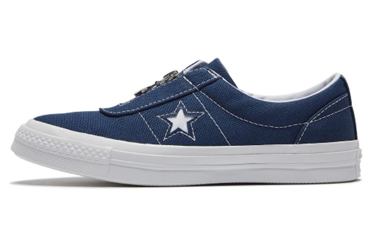 Converse One Star Темно-синие на молнии Женские 564207C 35