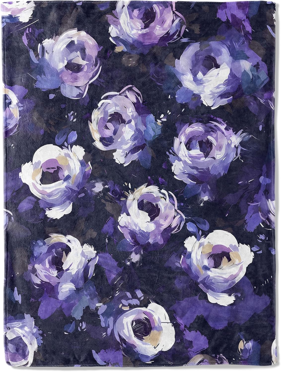 Плед абстрактный психоделический узор красочный дизайн мягкий плед бохо декор спальня текстиль современное искусство уютный аксессуар 75x90cm