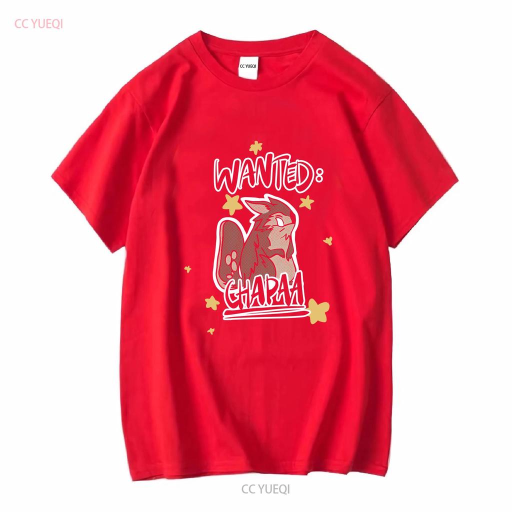 SÖKES Chapaa Palia-inspirerad fanart Söt retro T-shirt Merch långa eller korta ärmar vintage Tvättad Casual Topp För vardagsbruk