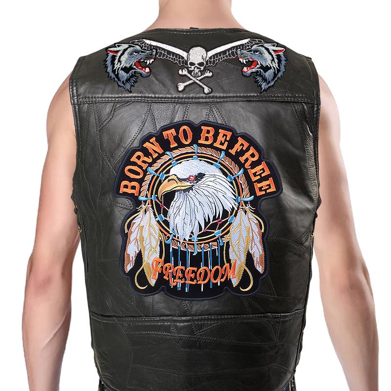 

Trendy Men s And Denim Horse Oversized Embroidered Vest With Sleeveless Personalized Casual Camisole Braiding the thread Braiding the thread 04-2 S чёрный