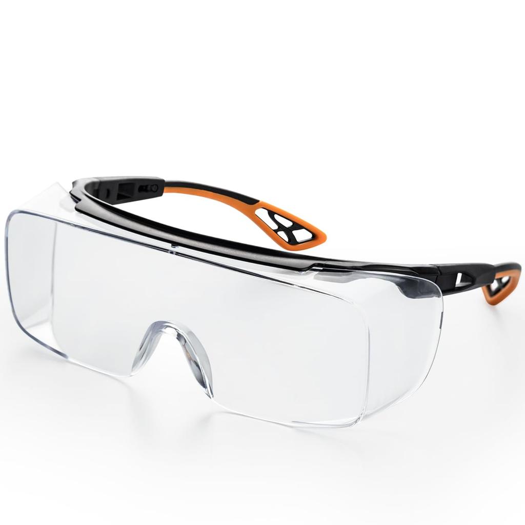 Safety Work UV Can Be Worn Over Regular Glasses [PAERDE] Eyewear, Goggles, Scratch-Resistant, Anti-Fog, Protection,