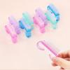 4PCS/SET Soft Bristles Nail Cleaner Dedusting Acrylic Nail Brush Tools Pedicure Brush  Dust Removal