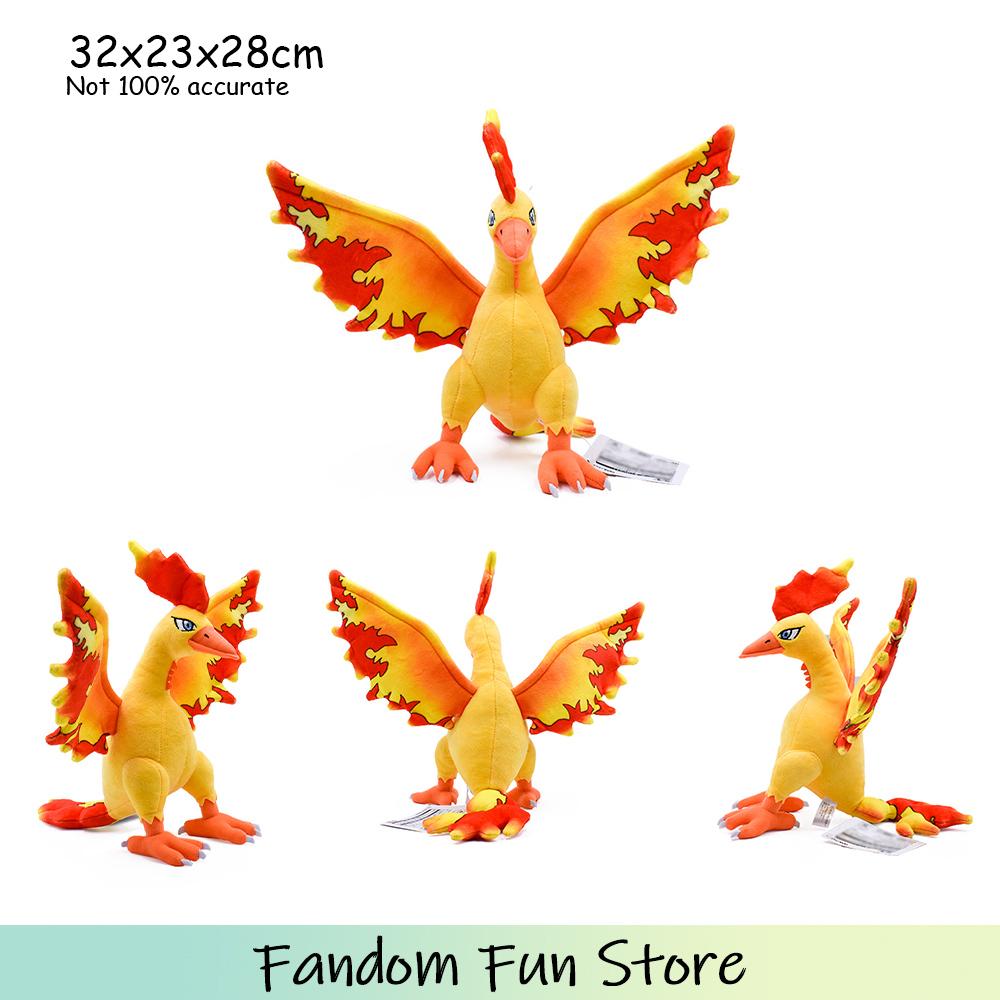 Plush Toys Zoroark Gyarados Latias Moltres Ponyta Ninetales Blaziken Emolga Soft Cute Dolls Christmas Gifts