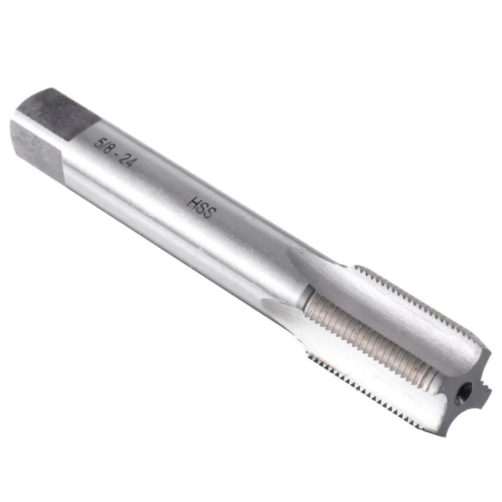 HSS Thread Tap 5/8 24 Right Hand Designed for Male and Female Thread Restoration Suitable for Various Metal Types