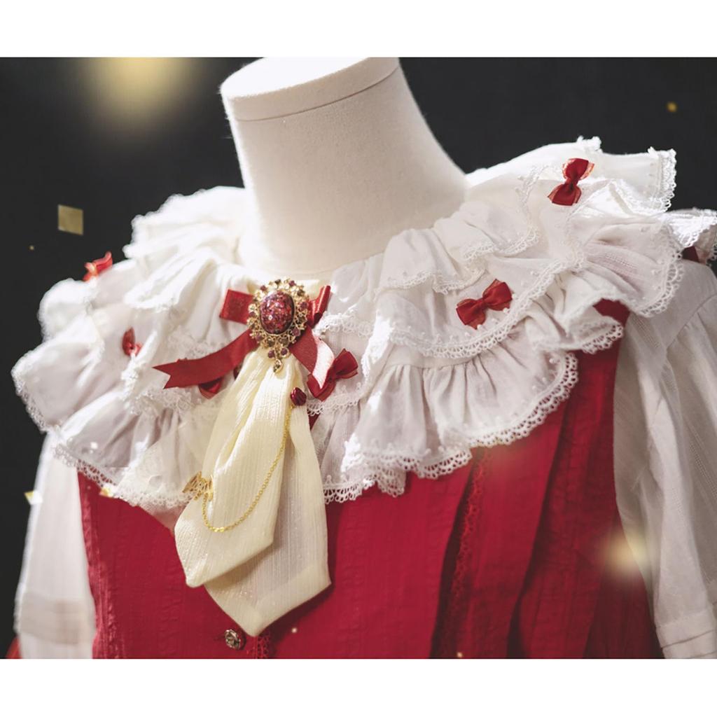 [Milky Time] Flandre Scarlet Cosplay Anime Halloween Lolita Costume (M)