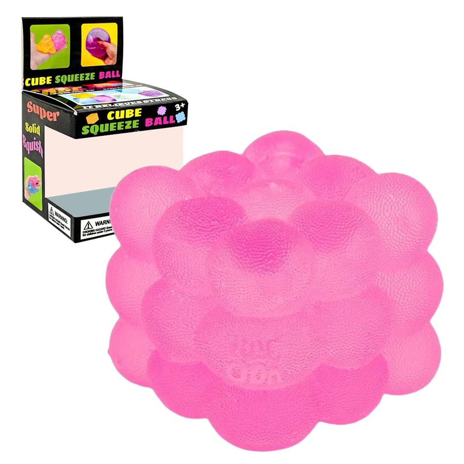 4Pcs 3D Candy-Shaped Music Stress Relief Squeeze Toy For Adults And Kids Sensory Decompression Simulation Cube For Stress Relief