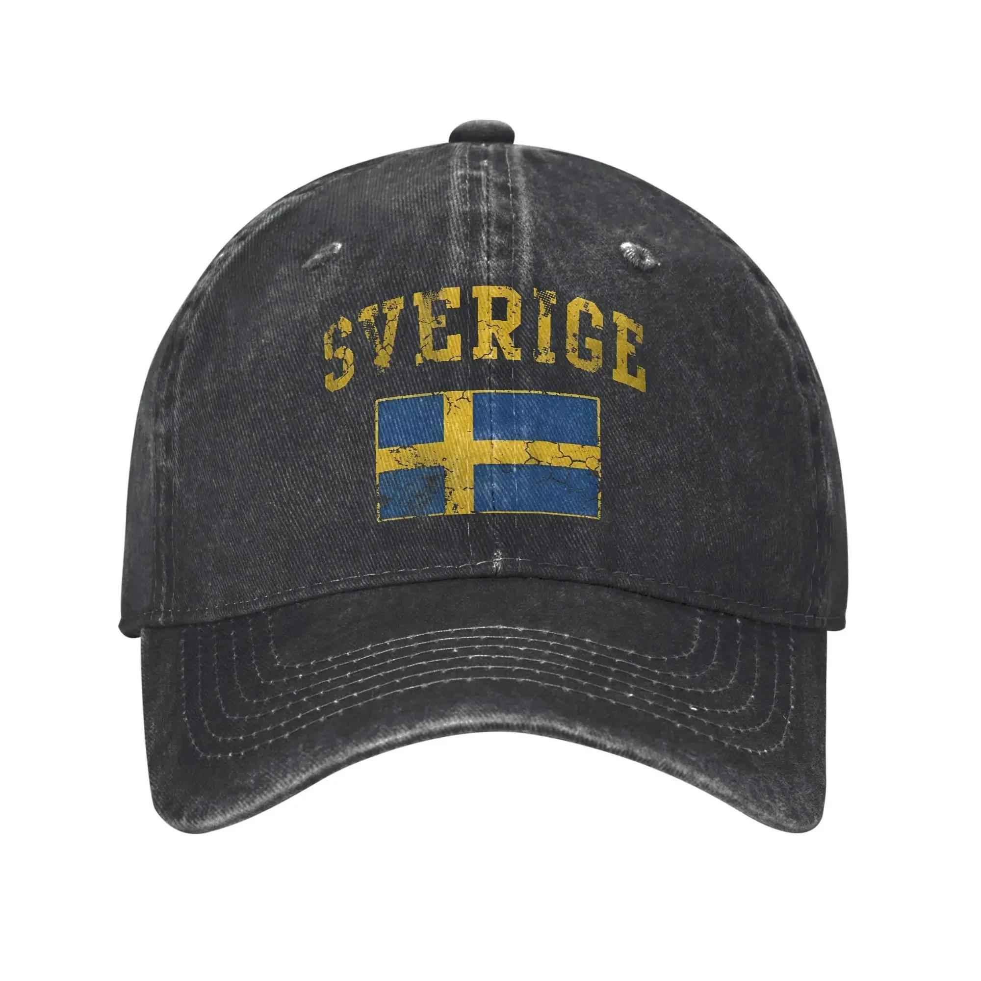 

Baseball Cap Sweden Country Flag Spring y2k Funny Trucker Hat Unisex Men Design Outdoor Sport Hot Sale Baseball Caps One Size