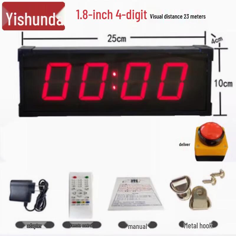 Yishunda LED Digital Press-Button Timers & Accessories