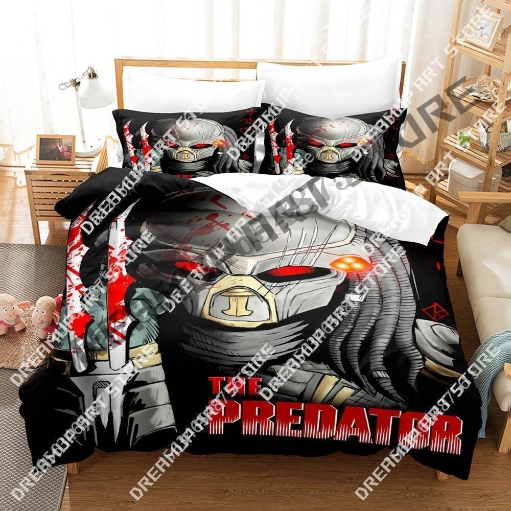 3D Print The Predator Bedding Set Single Twin Full Queen King Size Bed Set Aldult Kid Bedroom Duvetcover Set 3D Print Bed Sheet