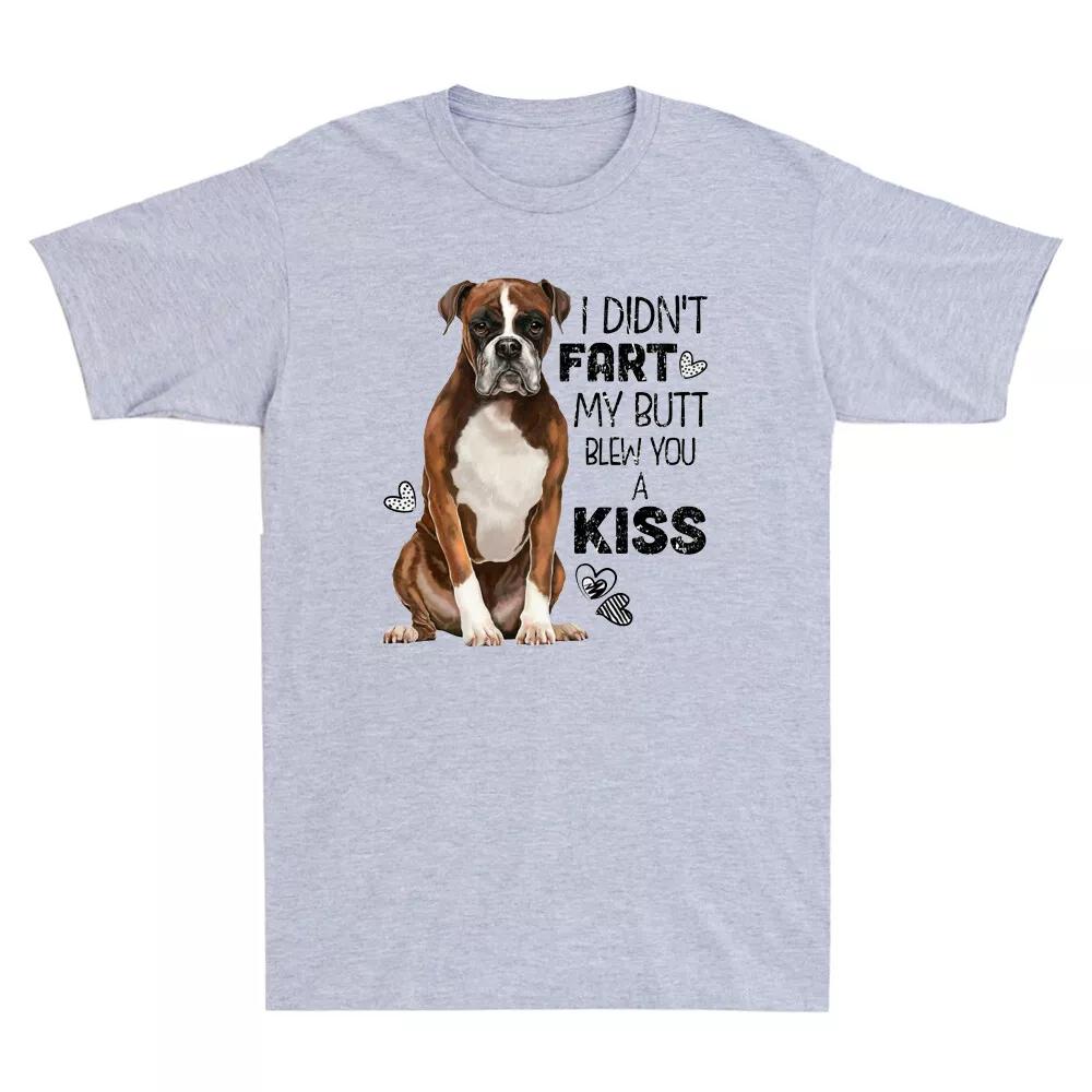 Boxer Dog Funny T Shirt for Dog Mom Dog Dad Dog Lover Gift Novelty Men's T Shirt Men Clothing Comfortable
