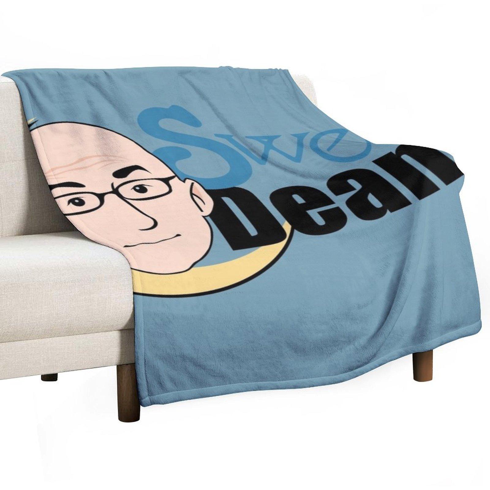 Sweet Deans Throw Blanket Bed Fashionable Plush Summer Beddings Flannel Blankets 30x40in