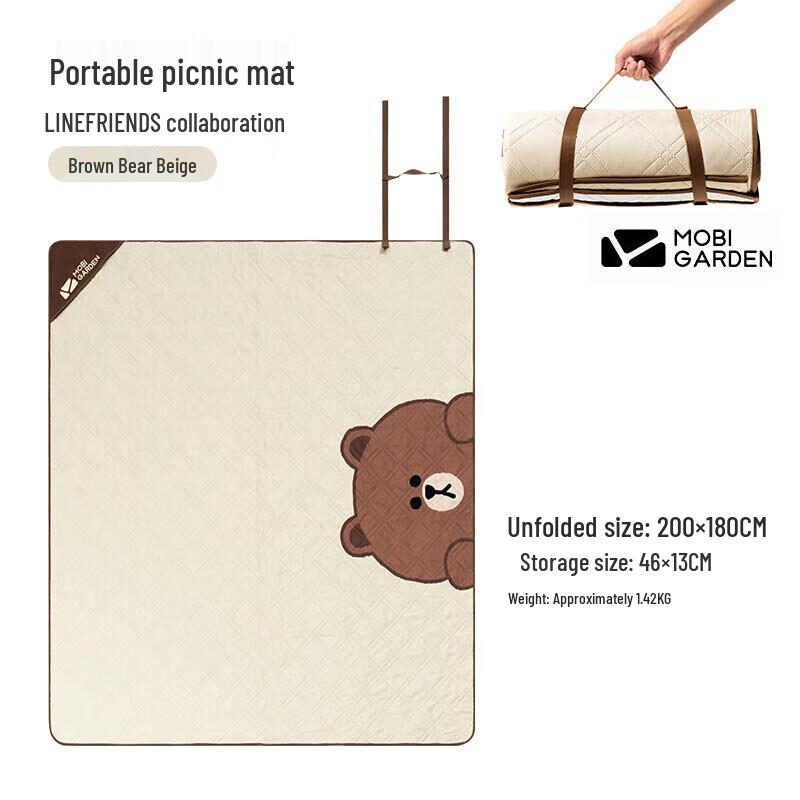 Mobigarden LINE FRIENDS Portable Picnic Mat