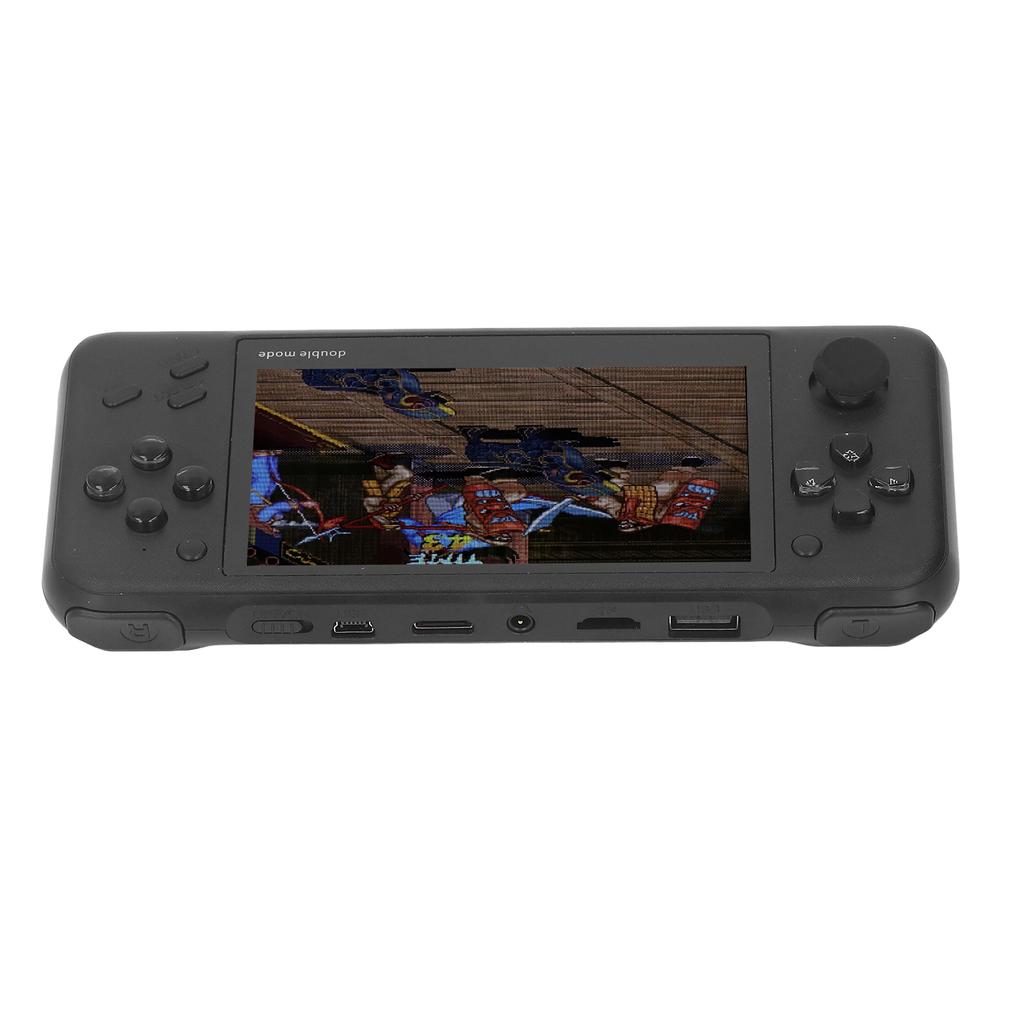4.3inch HD Handheld Game Console Vintage 1500mAh Multiple Games Color Screen Portable Game Player