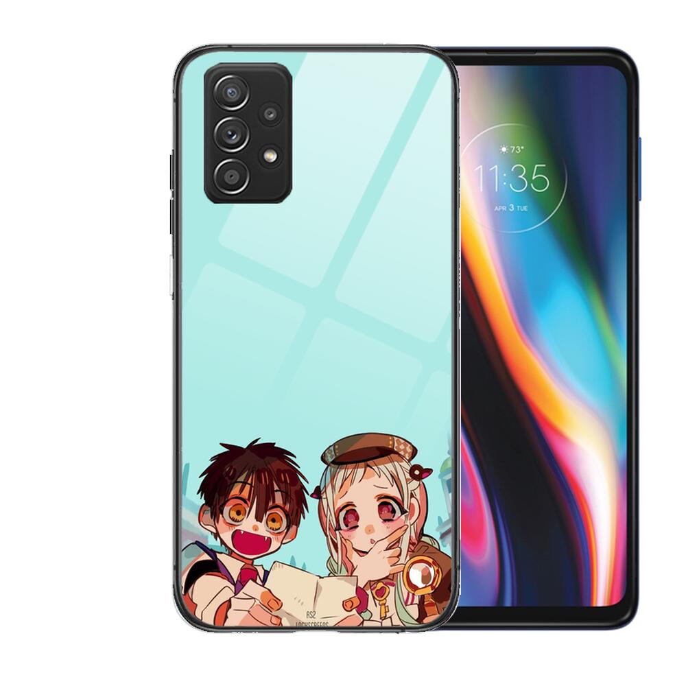 Toilet-bound Hanako-Kun Anime Tempered Glass Case Phone For Samsung Galaxy A51 A71 A60 A70S A70 A80 A21S A41 A20E A50 A30S 5g A3