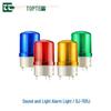 LTE-1101J LED Rotating Alarm Light with Sound, 220V/24V/12V Strobe Warning Light