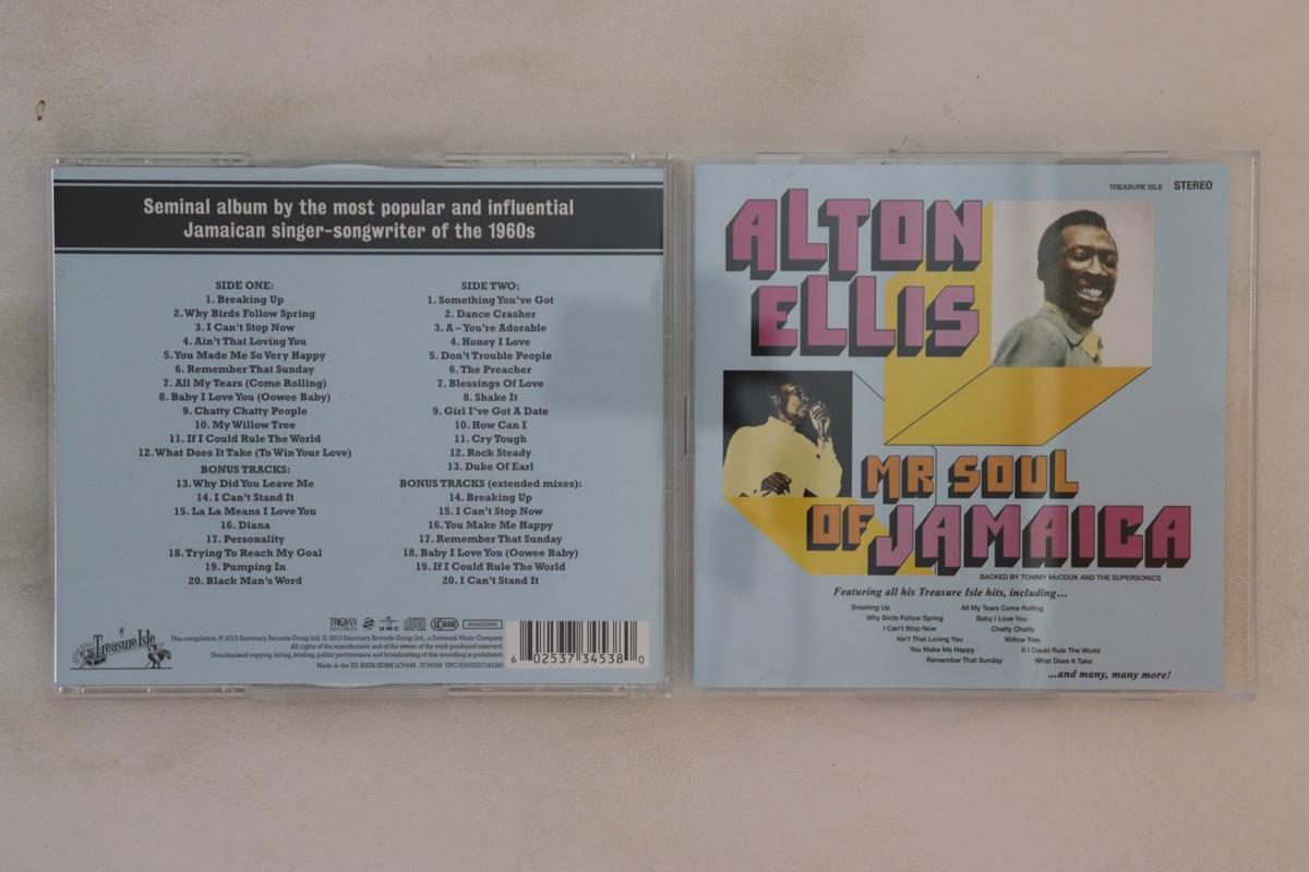 

CD ALTON ELLIS - Mr Soul Of Jamaica 3734538 Treasure Isle 2013 UK & Europ Reggae, Ska & Dub Used