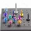 TMJ Gr5 Titanium Bolts Air Filter Bodywork Self-Tapping Screw Flange Head Hex Screw Bolts for Motorcycle Car Bicycle