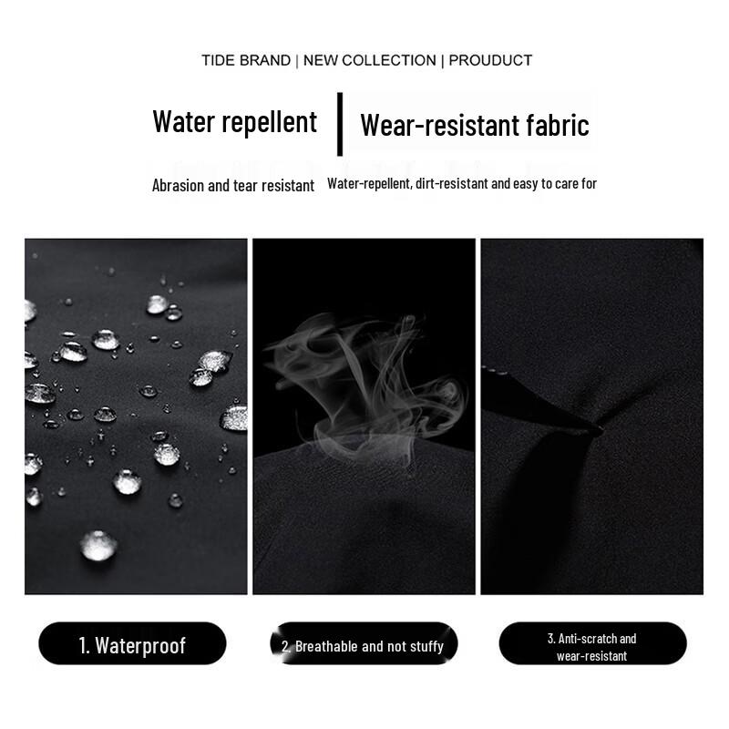 EASTERN CAMEL Men's American Style Curve Blade Loose Fit Workwear Pants