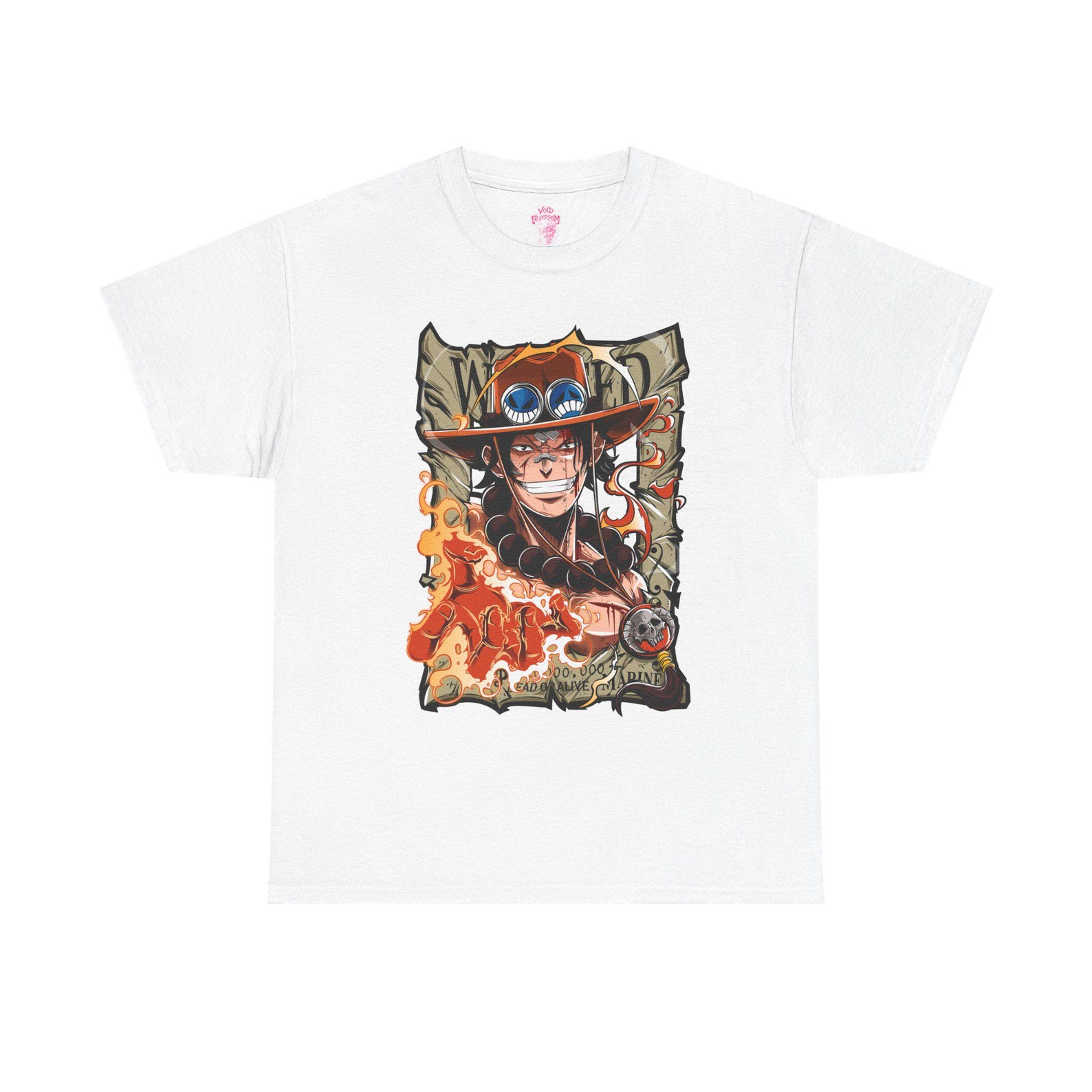Portgas D. Ace Graphic Tee | One Piece Ace Shirt 2XL