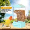 Automatic Bird Feeder Smart Dispenser Bird Feeder Large Capacity Food Container Anti Spill Cage Accessories For Backyard
