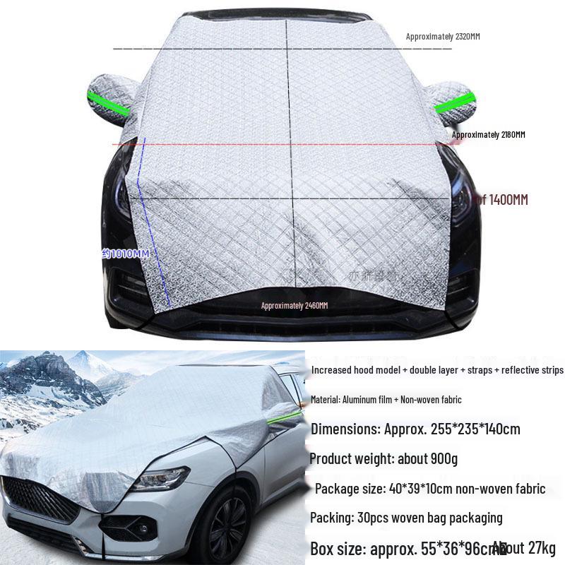 Magnetic Car Snow Shield - Winter Anti-Frost, Anti-Freeze, Sun Protection Cover