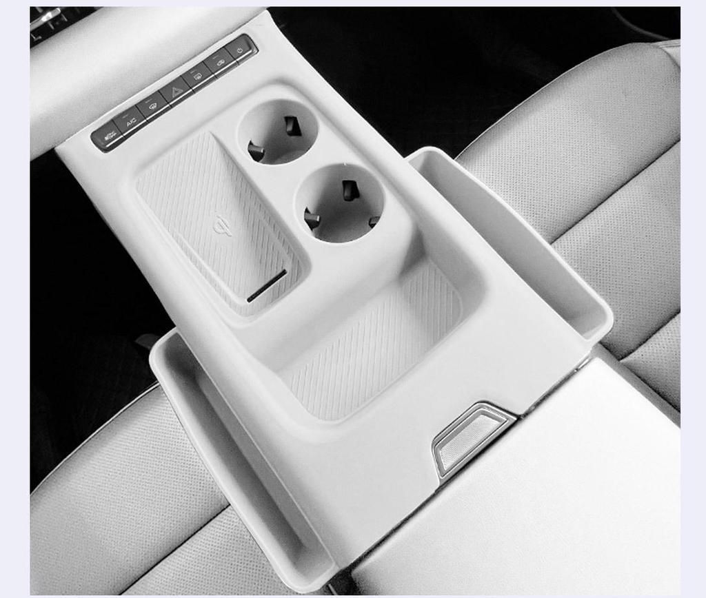 Haval H6L Gear Shift Wireless Charging Anti-slip Silicone Mat & Cup Holder Insert