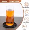 3/6 Pçs Silicone Bebida Coaster E Suporte Resistente Ao Calor Bandeja De Copo Esteira De Secagem Proteção Superior Da Mesa Antid