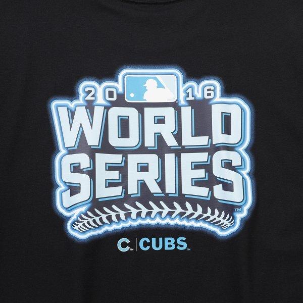 New Era Chicago Cubs World Series Neon T shirT Black 15147509