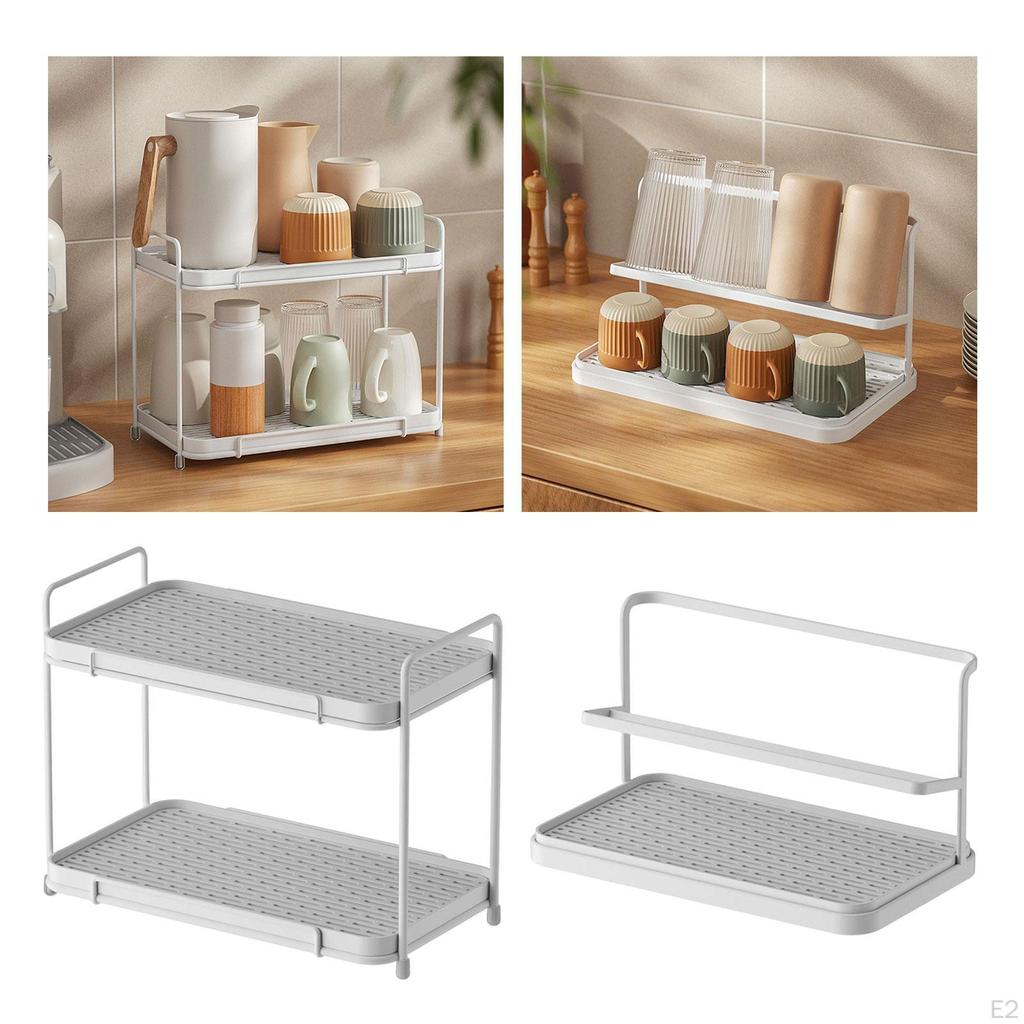 Cup Drying Rack Stand Non Slip Mugs Cups Organizer Dish Mug for Restaurant