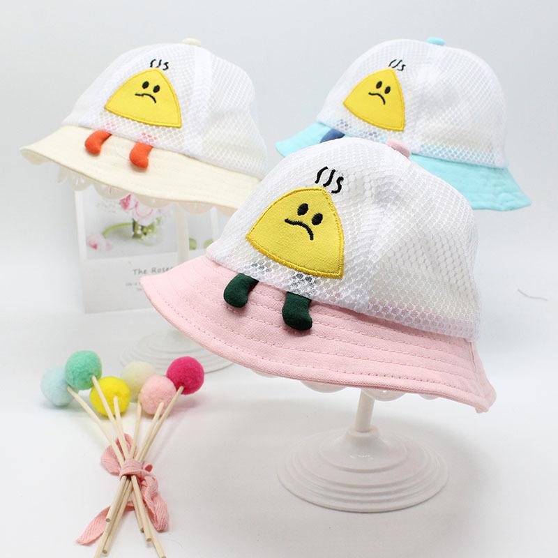 Children'S Hat Summer Cute Baby Hat Sunshade Sunscreen Hat Children'S Bucket Hat Tide