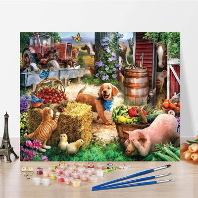 Painting By Numbers DIY Digital Oil Painting Home Decoration Decompression Hand Painted Canvas Painting