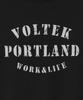 Bolteg Portland Address Short Sleeve T-Shirt (Black)