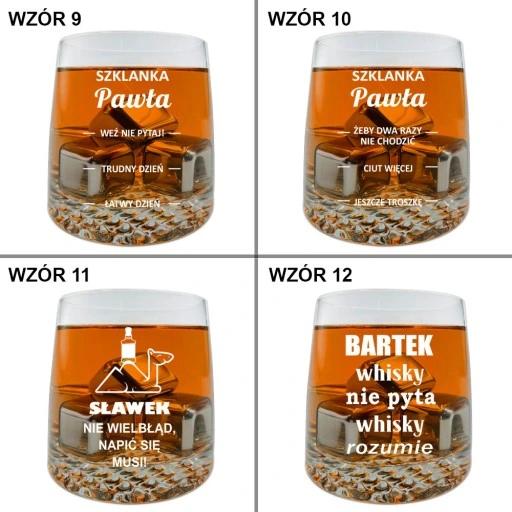 Szklanka Do Whisky Krosno Prezent Dla Faceta Mężczyzny Na 18-99 Urodziny