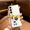 Cute The P-Powerpuff-es Cartoon Girls Clear Phone Case for Samsung Galaxy A71, A70, A52, A51, A40, A30