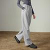 Chuyu Women's 2025 Winter Plush-Lined Loose Drape Casual Pants