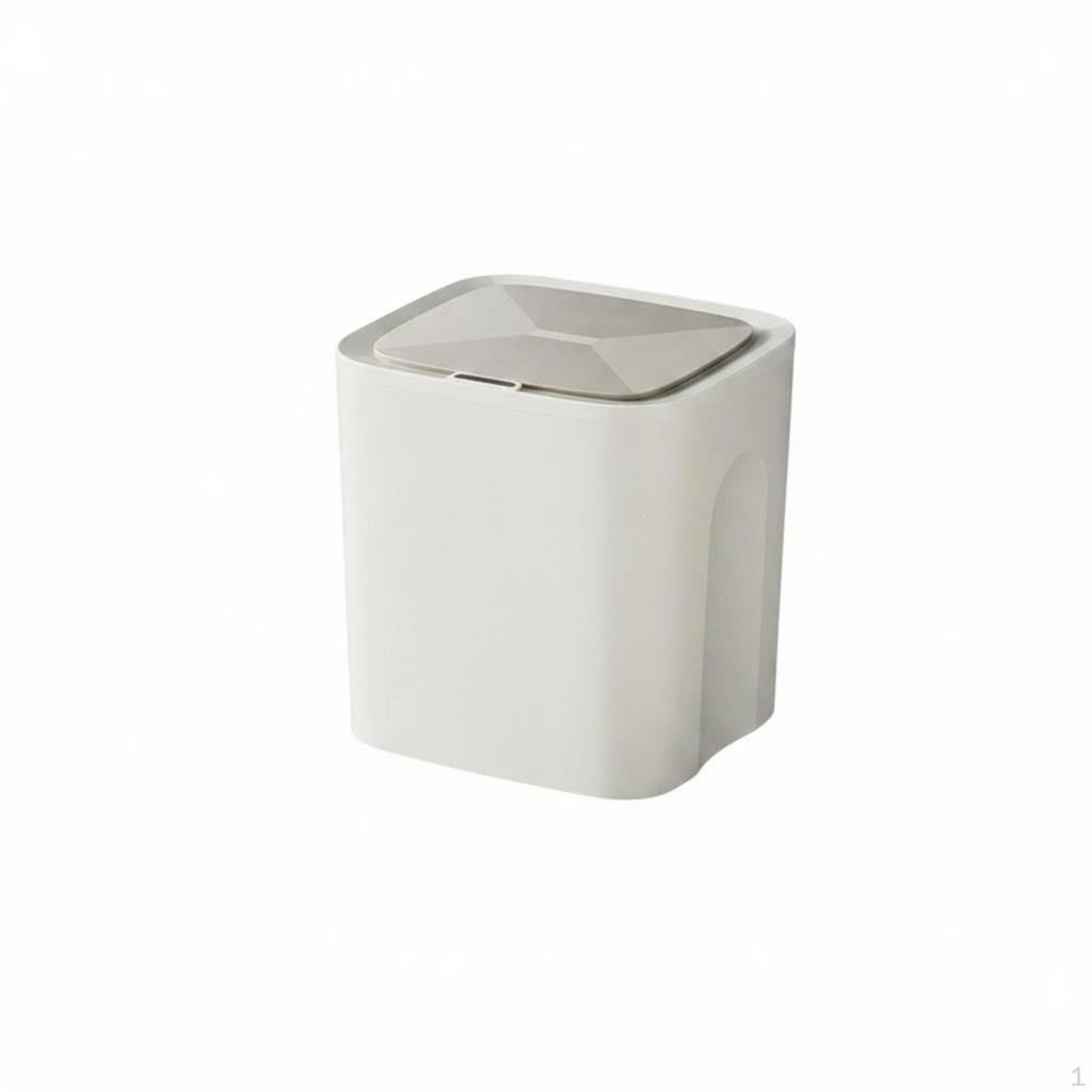 Trash Can Reusable Power Source Smart Reversible Charging Port Household Storage
