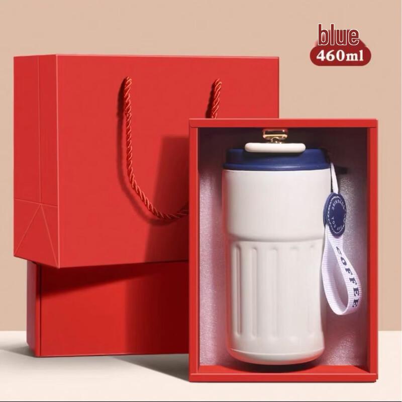 Shangqi 316 Stainless Steel Smart Coffee Thermos with Gift Box
