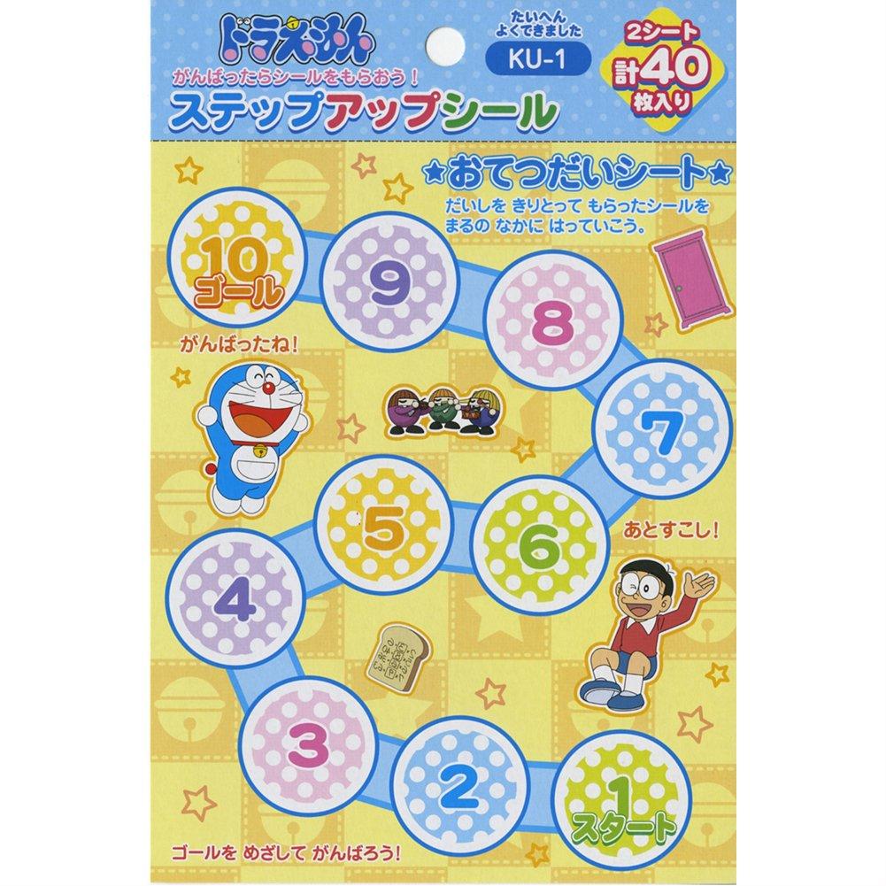 Showa Note Step Up Aufkleber Doraemon Sehr gut gemacht KU-1