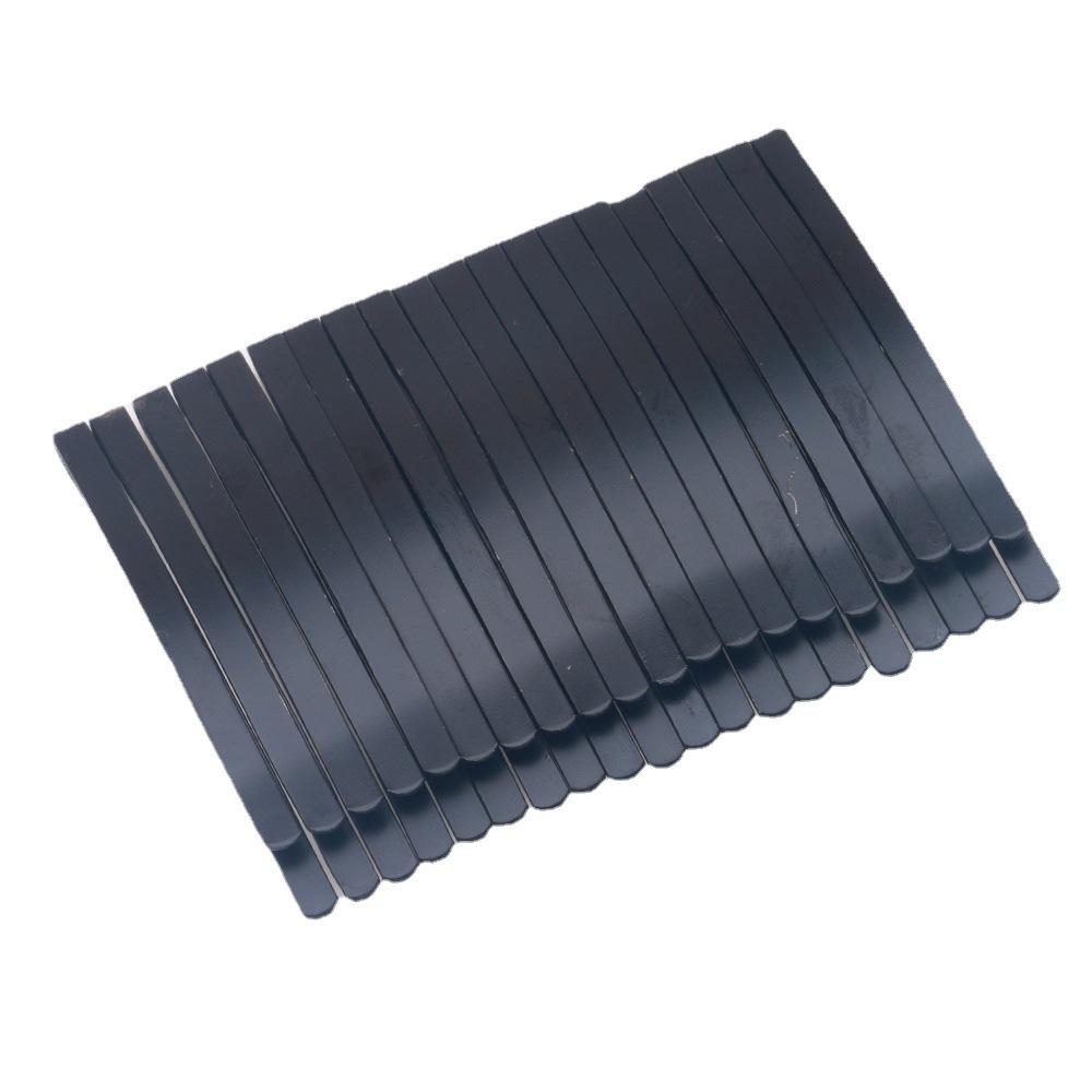 10 Stück/Set Mattschwarze Haarklammern für Frauen Mädchen Gerade Haarklammer Haarspange Kopfschmuck Styling-Tool Zubehör