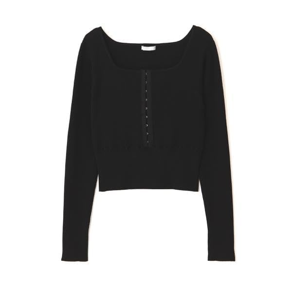 Jill by Jill Stuart Women's Ecru Front-Hook Knit Sweater