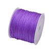 50Yds 0.8mm Crafts Nylon Cord For Jewelry Making Beading Braided Nylon Satin String for Bracelets Rattail Trim Chinese Knot