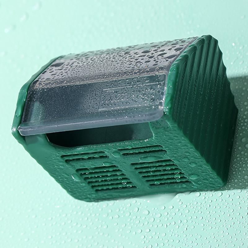 Herren Rasierer Halter Rasierer Halter Aufbewahrung Badezimmerzubehör Plastikfrei Stanzhaken Wand Saugfuß Bürsten Klingenhalter