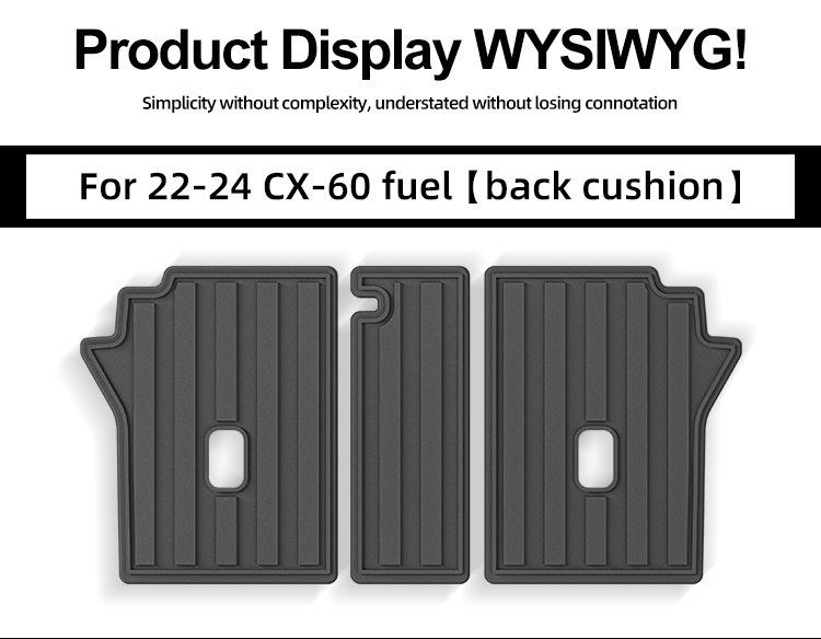 Mazda CX-60 Trunk Mat (22-24) - All-Weather TPE