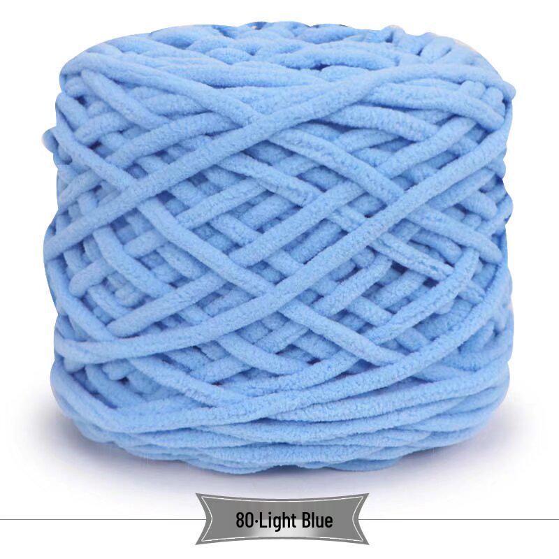 3.3 Große Eiswollknäuel für handgestrickte Häkelschuhe & zum Weben von Schals - Dicke Wolle für Damen & Herren
