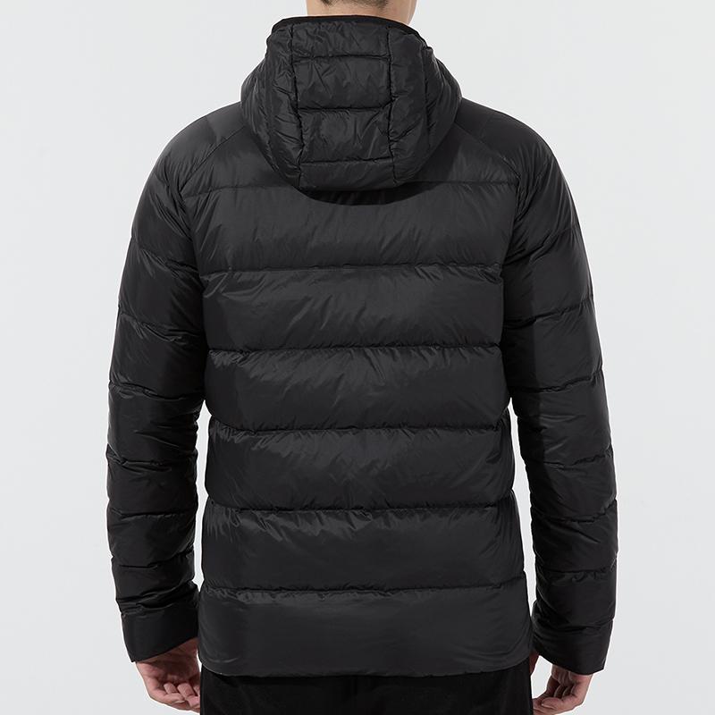 Puma Logo Solid Warm Hooded Down Jacket Men Outerwear Black 846292-01