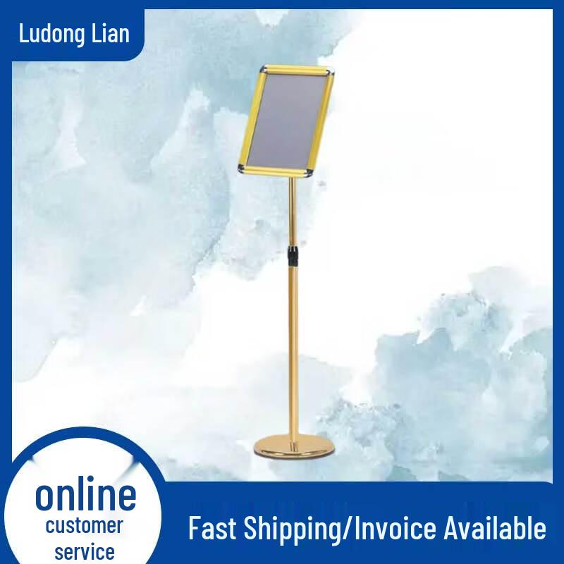 

Stainless Steel A4 Sign Holder Display Stand