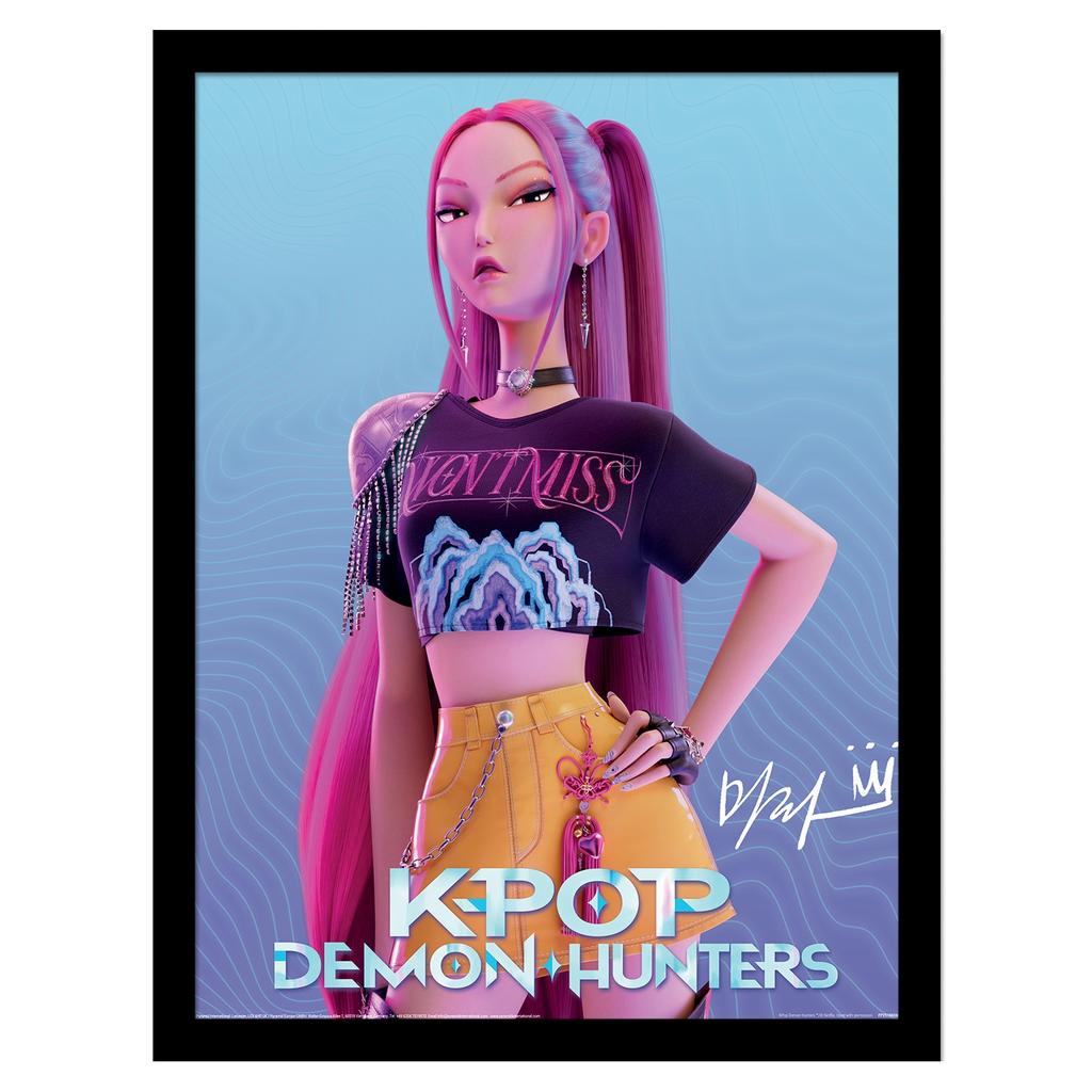 K-Pop Demon Hunters Mira Inramad Poster